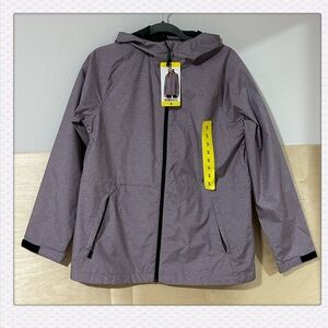 32 Degrees Short Anorak Jacket Purple Ash Melange Size S